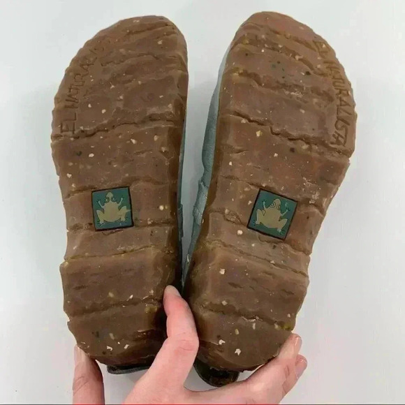 El NaturaLista flats  size 36 blue leather fairycore comfort mules artisan clogs - Picture 7 of 12